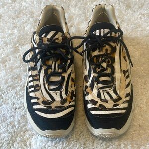 Mark Nason Animal-haired sneakers. Only worn once.